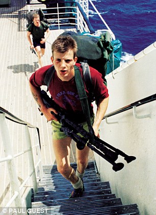 Uphill training on a ship! Training, Hills (2)