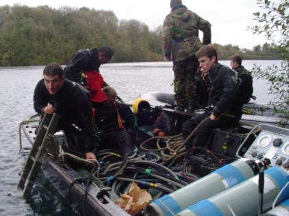 KMB Boat Diving, space not required!