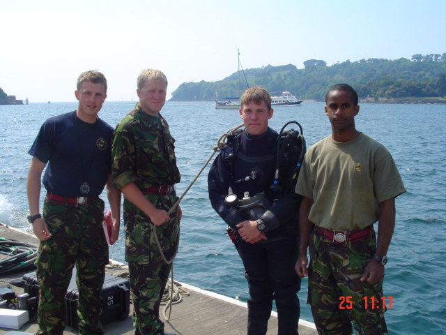 Me with Scotty, Gaz & Simon