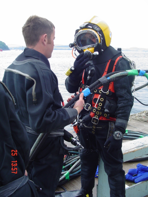 Carrying out checks (Stu & Graham)