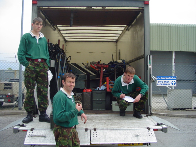 Loading for Plymouth (late Friday afternoon)