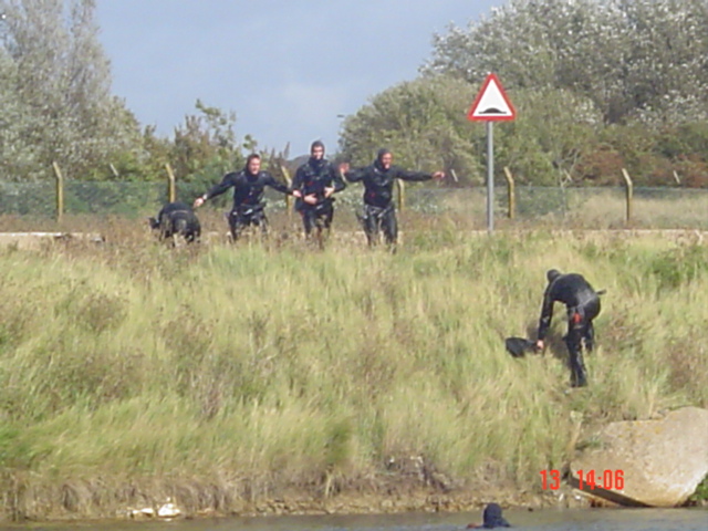 Star Jumps on the far bank