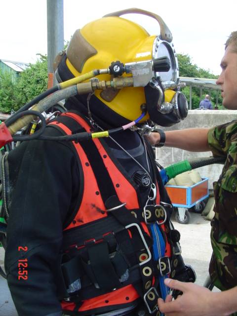  Scotty carrying out supervisor checks
