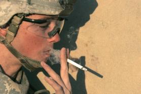 Smoking, Soldier