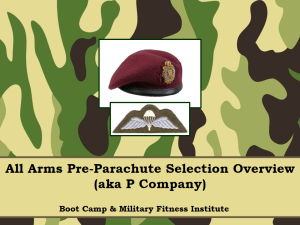 Airborne, P Company, Para, AAPPS