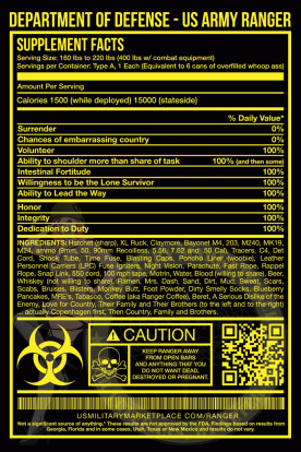 US Army Ranger, T-Shirt (1)