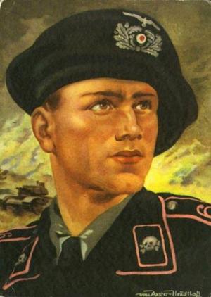 Beret, German Panzer