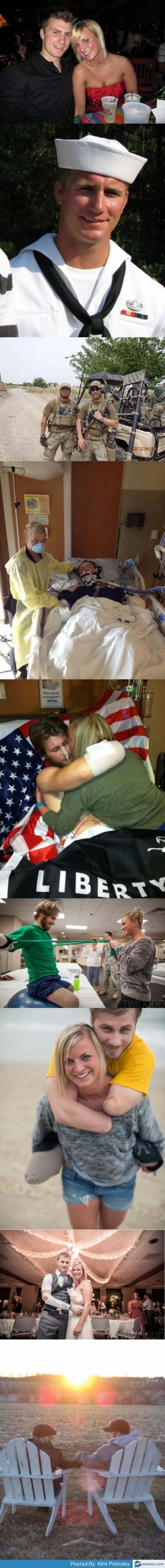 Make You Think, Staying Together, Injury, Veteran, War