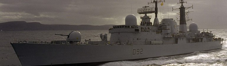 HMS Liverpool, D92, Royal Navy, Warship (1)