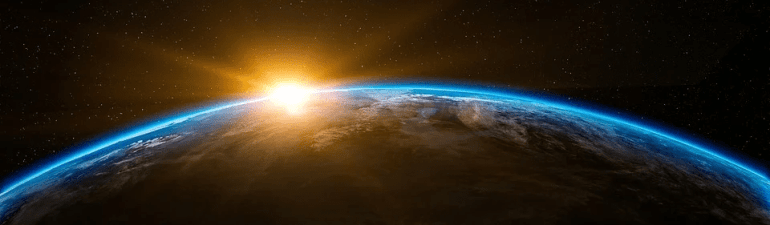 Earthrise, Sunrise, Earth, Planet (1)